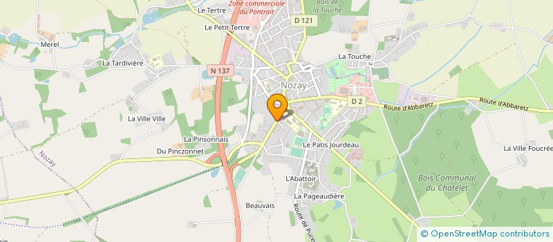 localisation de l'entreprise MONSIEUR STEVE BRANCHEREAU à NOZAY