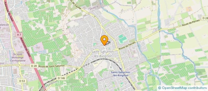 localisation de l'entreprise MONSIEUR STEVE BRESSUIRE  SAINT-SATURNIN-LES-AVIGNON