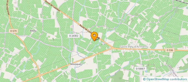 localisation de l'entreprise MONSIEUR STEVE BROUSSEAU à SAINT-SULPICE-DE-FALEYRENS