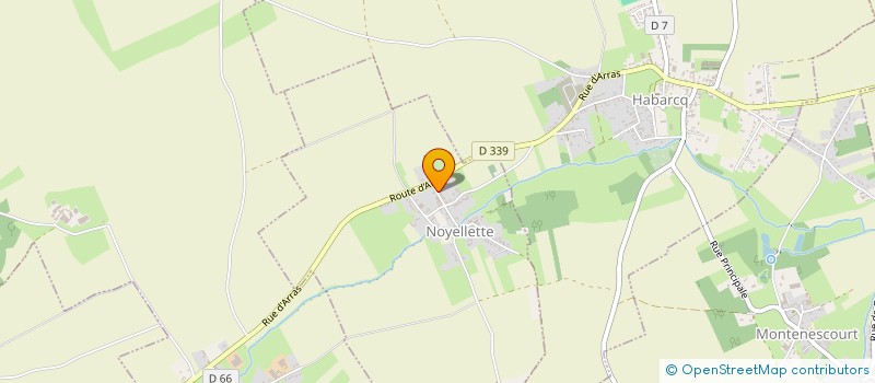 localisation de l'entreprise MONSIEUR STEVE CARON  NOYELLETTE