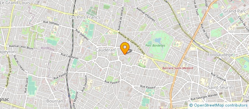localisation de l'entreprise MONSIEUR STEVE COHEN à BORDEAUX