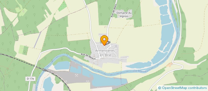 localisation de l'entreprise MONSIEUR STEVE COLLET  ARMENTIERES-EN-BRIE