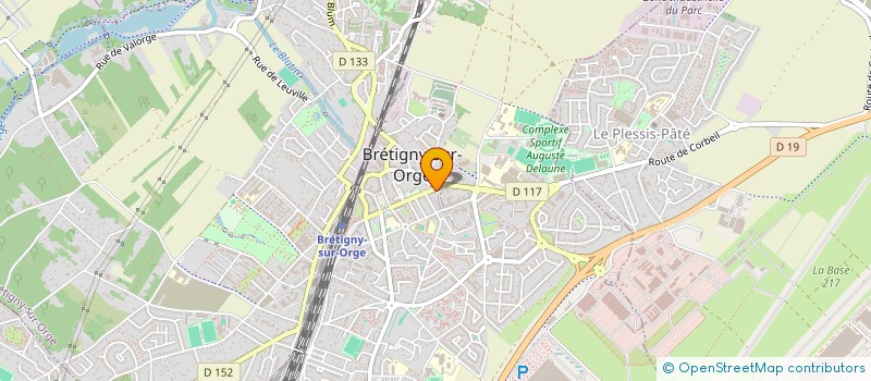 localisation de l'entreprise MONSIEUR STEVE COLOMBIER à BRETIGNY-SUR-ORGE
