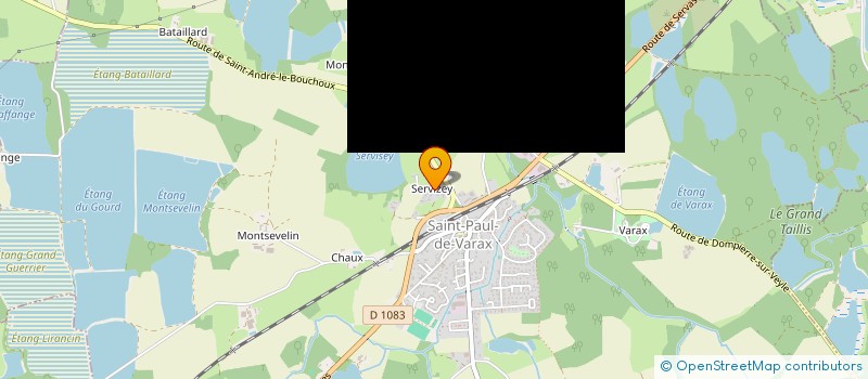 localisation de l'entreprise MONSIEUR STEVE CORNUT  SAINT-PAUL-DE-VARAX