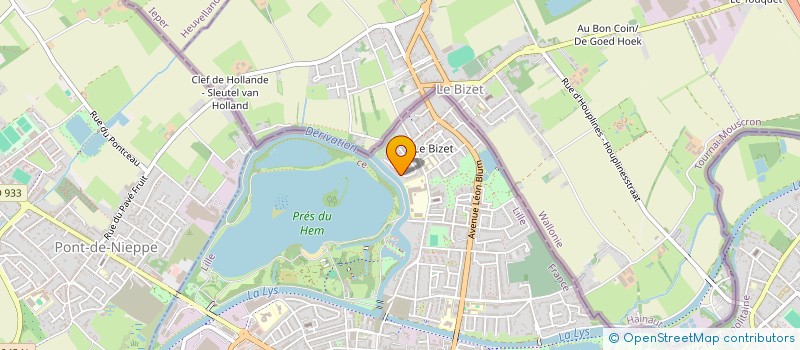 localisation de l'entreprise MONSIEUR STEVE COUPIN  ARMENTIERES