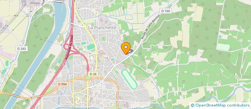 localisation de l'entreprise MONSIEUR STEVE CRABANAT  BOLLENE