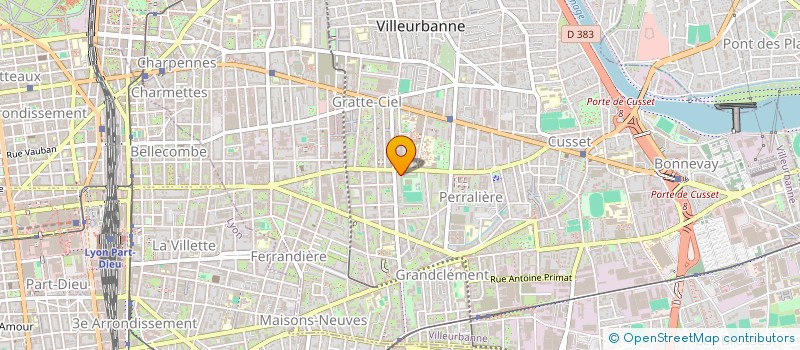 localisation de l'entreprise MONSIEUR STEVE DAHAN  VILLEURBANNE