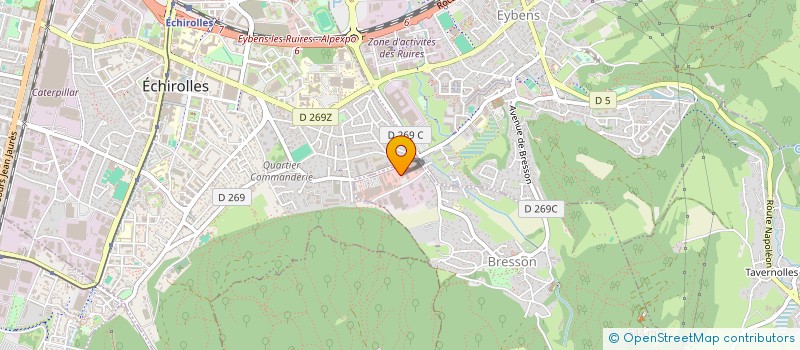 localisation de l'entreprise MONSIEUR STEVE DANIELE  BRESSON