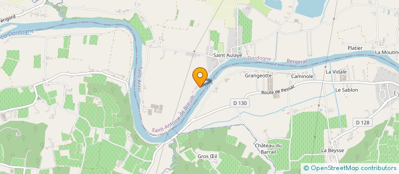 localisation de l'entreprise MONSIEUR STEVE DEADMAN  SAINT-ANTOINE-DE-BREUILH