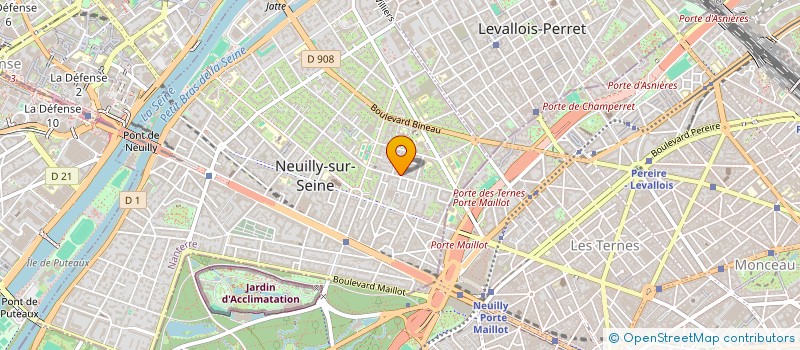 localisation de l'entreprise MONSIEUR STEVE DECUBE à NEUILLY-SUR-SEINE