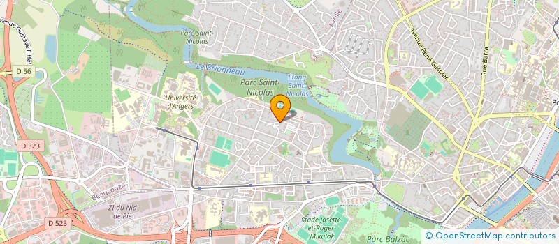 localisation de l'entreprise MONSIEUR STEVE DELATTRE  ANGERS