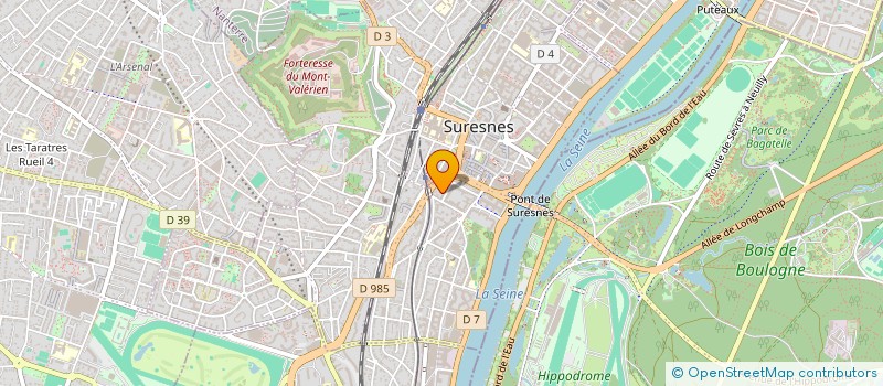 localisation de l'entreprise MONSIEUR STEVE DELETTRE à SURESNES