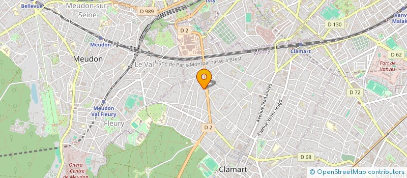 localisation de l'entreprise MONSIEUR STEVE DEMIR à CLAMART