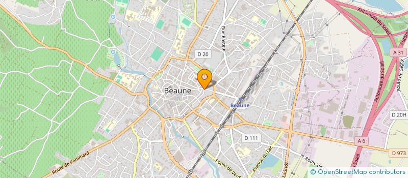 localisation de l'entreprise MONSIEUR STEVE DEMONT à BEAUNE