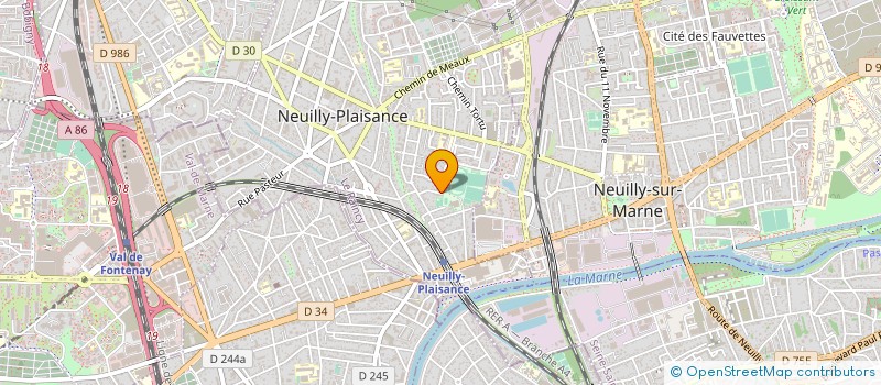 localisation de l'entreprise MONSIEUR STEVE DRIF à NEUILLY-PLAISANCE