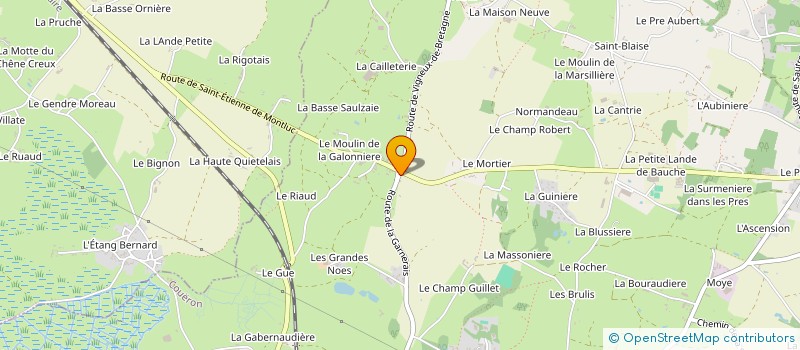 localisation de l'entreprise MONSIEUR STEVE DUAULT à COUERON