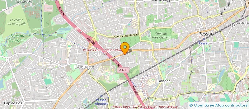 localisation de l'entreprise MONSIEUR STEVE EKOBI NDOUME à PESSAC