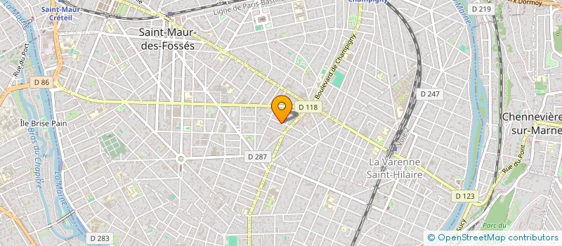 localisation de l'entreprise MONSIEUR STEVE ETZOL à SAINT-MAUR-DES-FOSSES