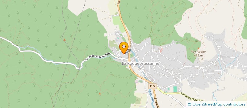 localisation de l'entreprise MONSIEUR STEVE FINCK à LA ROQUEBRUSSANNE