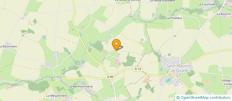 localisation de l'entreprise MONSIEUR STEVE FLOGEAC  MOUILLERON-SAINT-GERMAIN