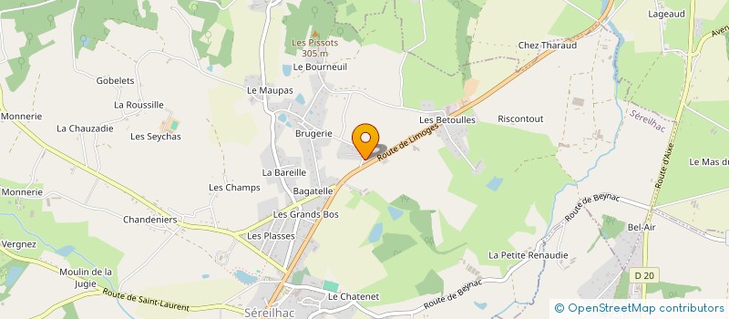 localisation de l'entreprise MONSIEUR STEVE FLORES à SEREILHAC