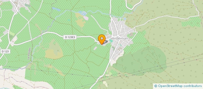 localisation de l'entreprise MONSIEUR STEVE FONS  VENDEMIAN