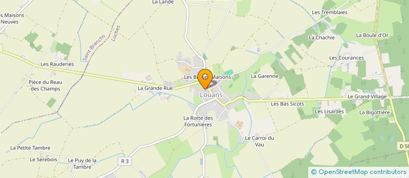 localisation de l'entreprise MONSIEUR STEVE FORTIN  LOUANS