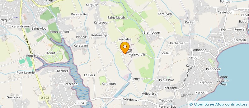 localisation de l'entreprise MONSIEUR STEVE FROUIN  PLOBANNALEC-LESCONIL