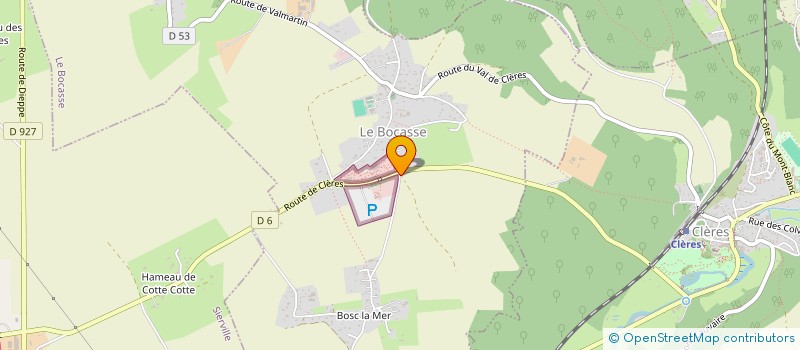 localisation de l'entreprise MONSIEUR STEVE GAILLARDON  LE BOCASSE