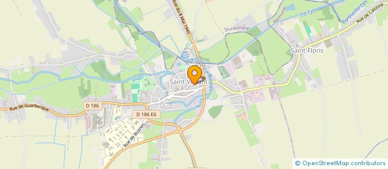 localisation de l'entreprise MONSIEUR STEVE GALLET  SAINT-VENANT