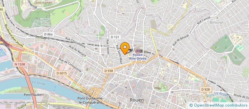 localisation de l'entreprise MONSIEUR STEVE GENTILHOMME  ROUEN