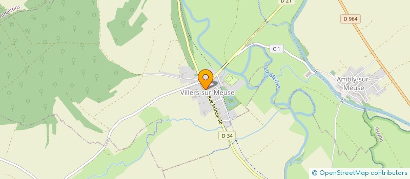 localisation de l'entreprise MONSIEUR STEVE GOREAU  VILLERS-SUR-MEUSE