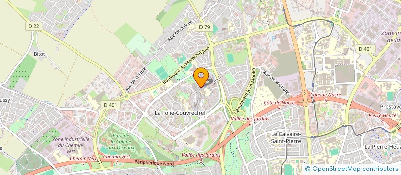 localisation de l'entreprise MONSIEUR STEVE GOSSET à CAEN