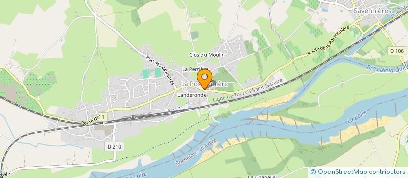 localisation de l'entreprise MONSIEUR STEVE GRAU  LA POSSONNIERE