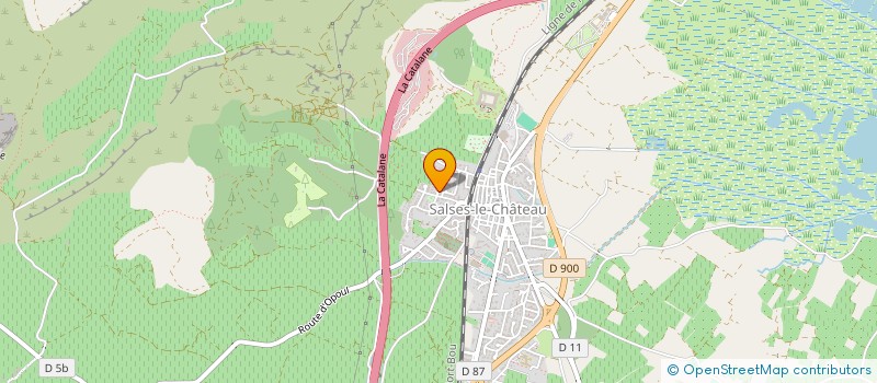 localisation de l'entreprise MONSIEUR STEVE GRIGAUT  SALSES-LE-CHATEAU