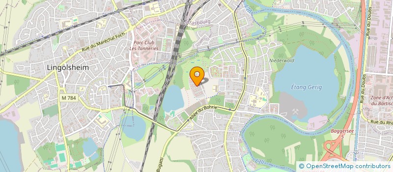 localisation de l'entreprise MONSIEUR STEVE HENRIQUES  OSTWALD