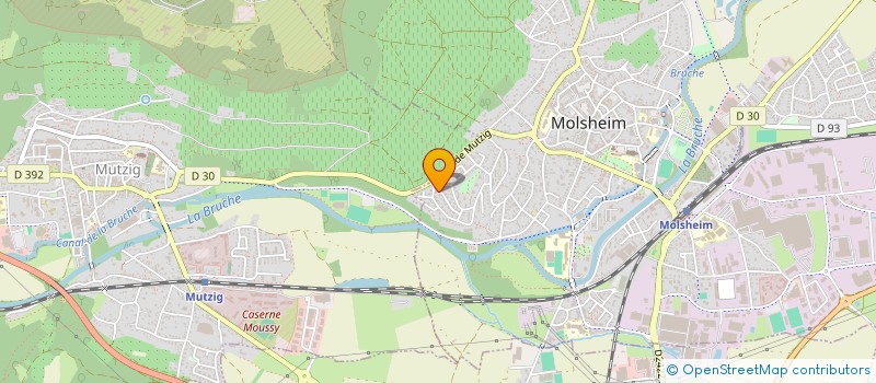 localisation de l'entreprise MONSIEUR STEVE ISEL à MOLSHEIM