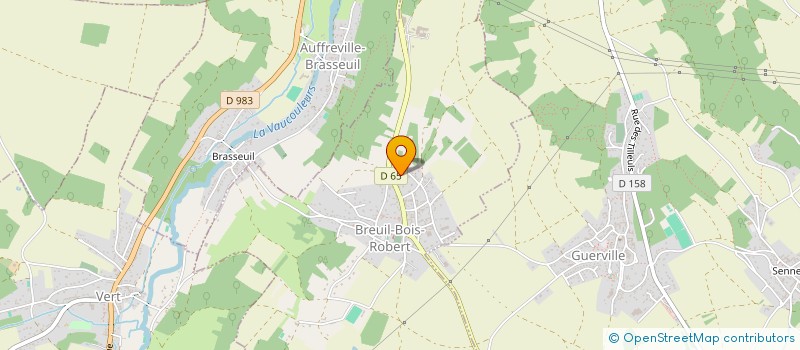 localisation de l'entreprise MONSIEUR STEVE JACQUENET  BREUIL-BOIS-ROBERT