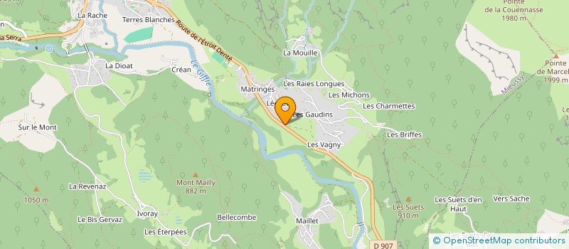 localisation de l'entreprise MONSIEUR STEVE JOUSSELIN  MIEUSSY