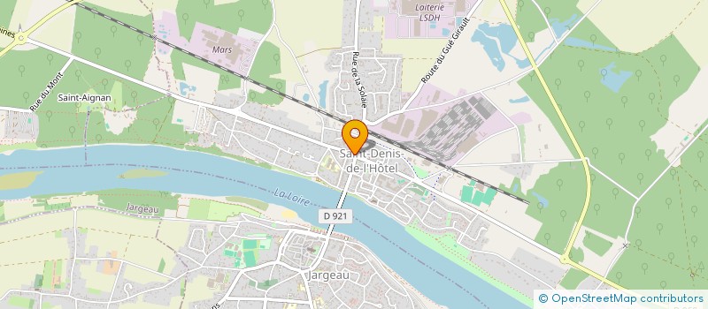 localisation de l'entreprise MONSIEUR STEVE LALIZOU à SAINT-DENIS-DE-L'HOTEL