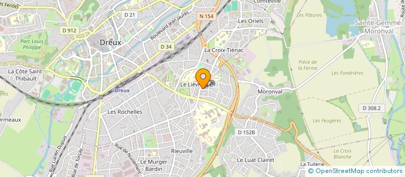 localisation de l'entreprise MONSIEUR STEVE LAVRY à DREUX