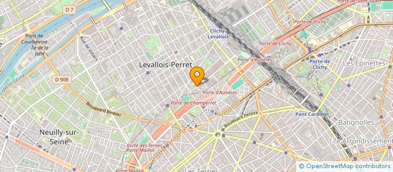 localisation de l'entreprise MONSIEUR STEVE LE BLANC à LEVALLOIS-PERRET