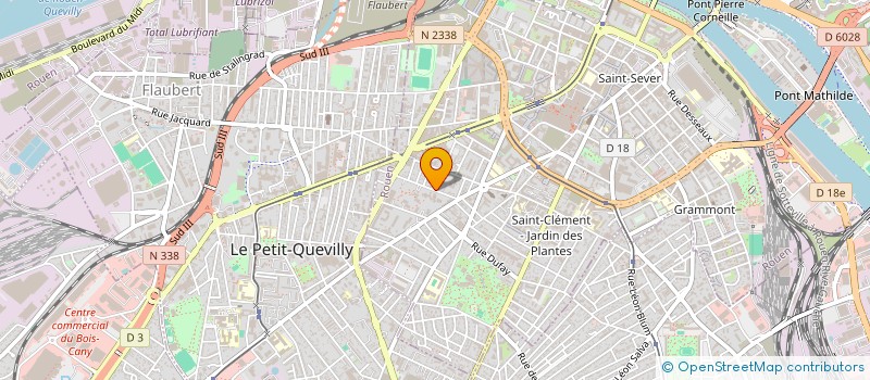 localisation de l'entreprise MONSIEUR STEVE LECOMTE à ROUEN