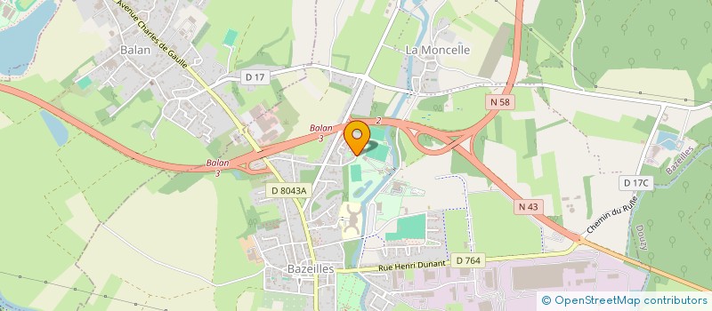 localisation de l'entreprise MONSIEUR STEVE LETUPPE  BAZEILLES