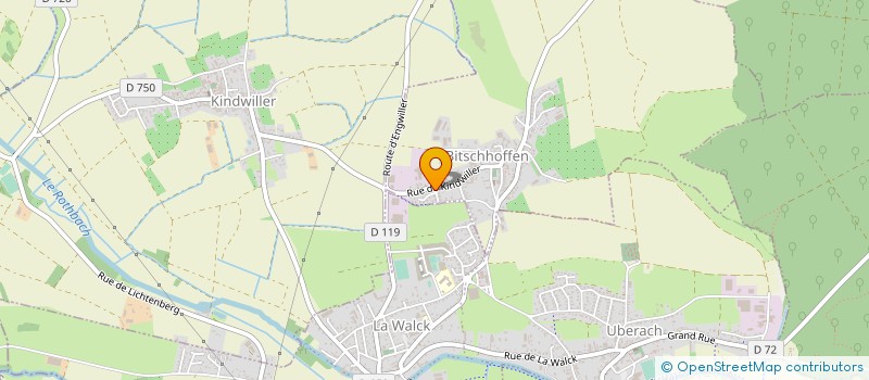 localisation de l'entreprise MONSIEUR STEVE LICKEL  BITSCHHOFFEN