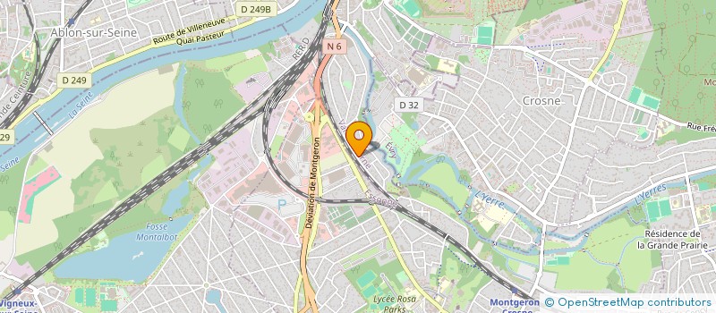 localisation de l'entreprise MONSIEUR STEVE LOBRY  VILLENEUVE ST GEORGES