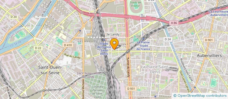 localisation de l'entreprise MONSIEUR STEVE LUMEYA MAKOLA  SAINT-DENIS