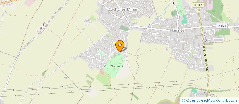 localisation de l'entreprise MONSIEUR STEVE MALLENGIER  AUCHY-LES-MINES