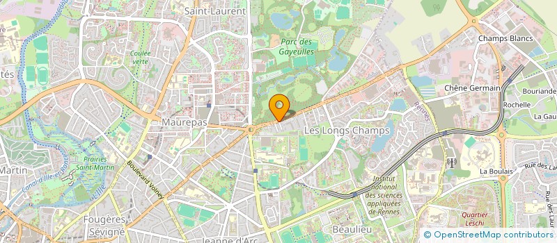 localisation de l'entreprise MONSIEUR STEVE MANGEANT à RENNES