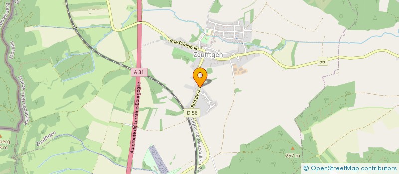 localisation de l'entreprise MONSIEUR STEVE MARTIN  ZOUFFTGEN